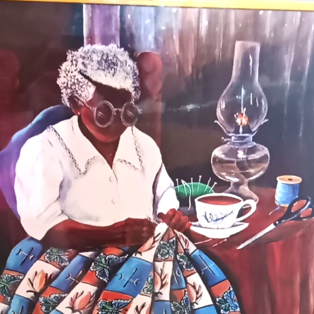 Grandma's Hands. Art by Annie Lee. Jigsaw Puzzle. 19" X 30". New In Box. - Picture 8 of 8